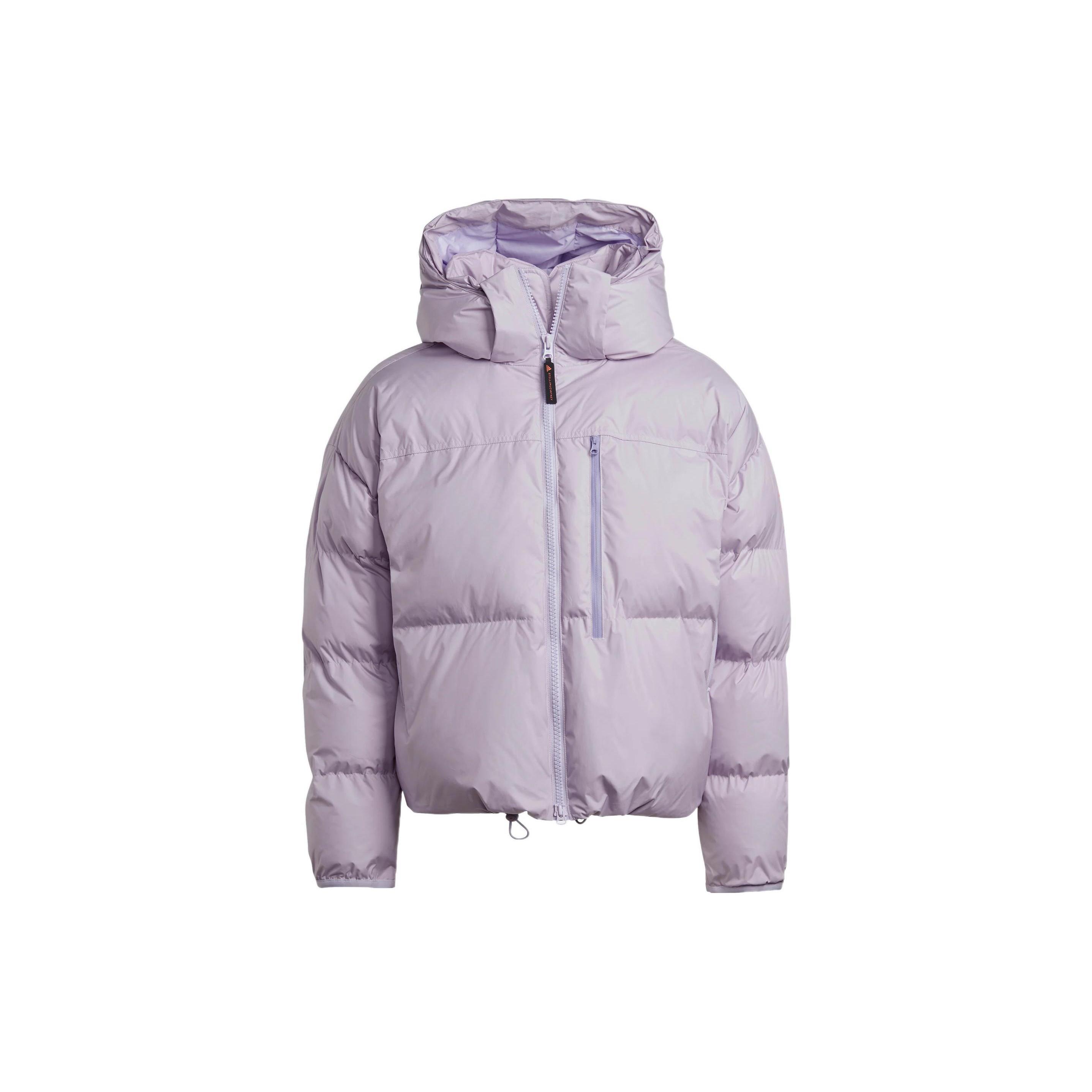 (WMNS) Пуховик adidas by Stella McCartney Азиатский размер S  Фиолетовый  Женский HI6078 XXL white