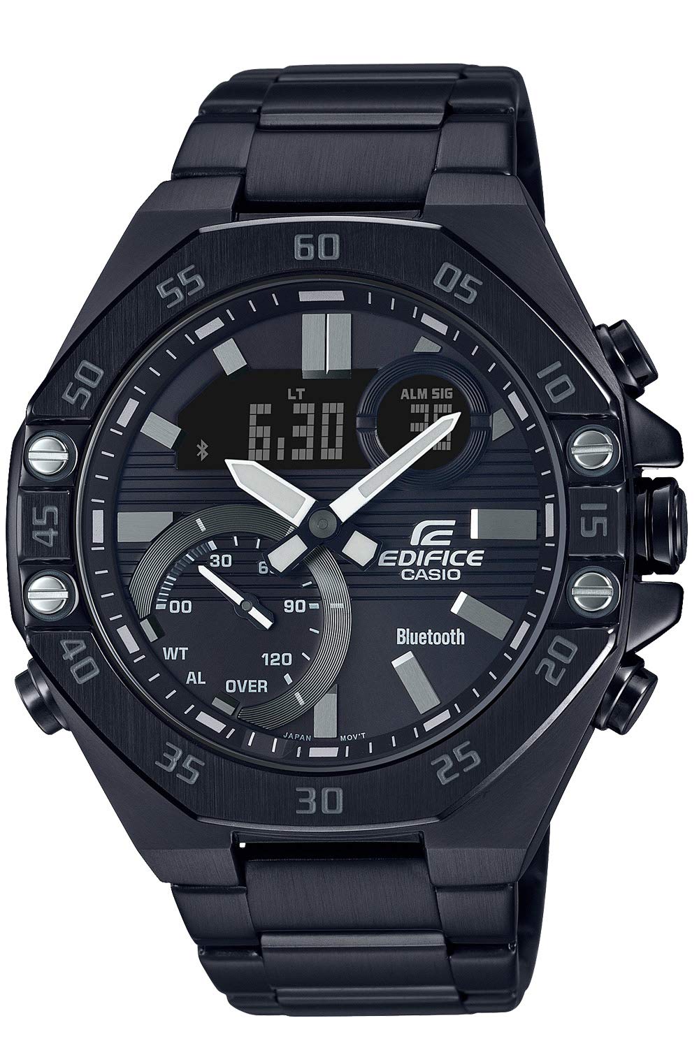 Часы Casio Edifice с функцией подключения к смартфону Черные ECB-10YDC-1AJF Мужские gray