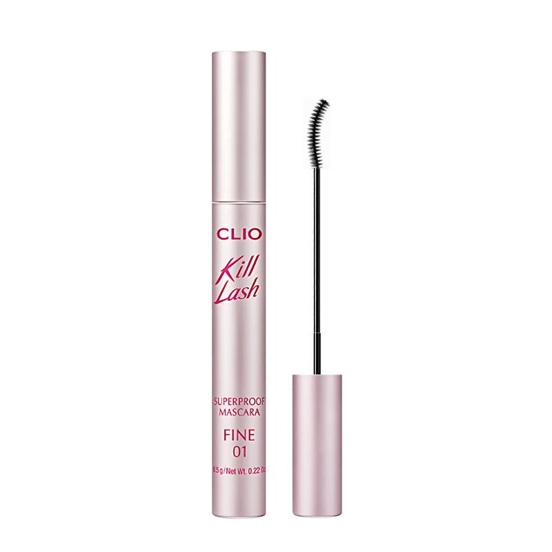 Kill Lash Superproof Mascara Fine (2 colors) 01 Vanilla Black white K-Beauty World