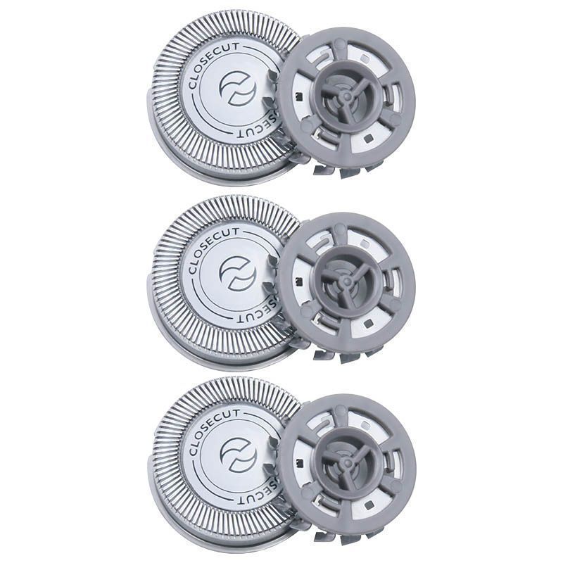 Совместимо с головками для бритья Philips YQ6008, 6108, 6308, 6188HQ6675 и 6920. Аксессуары для лезвий. gray globalseller