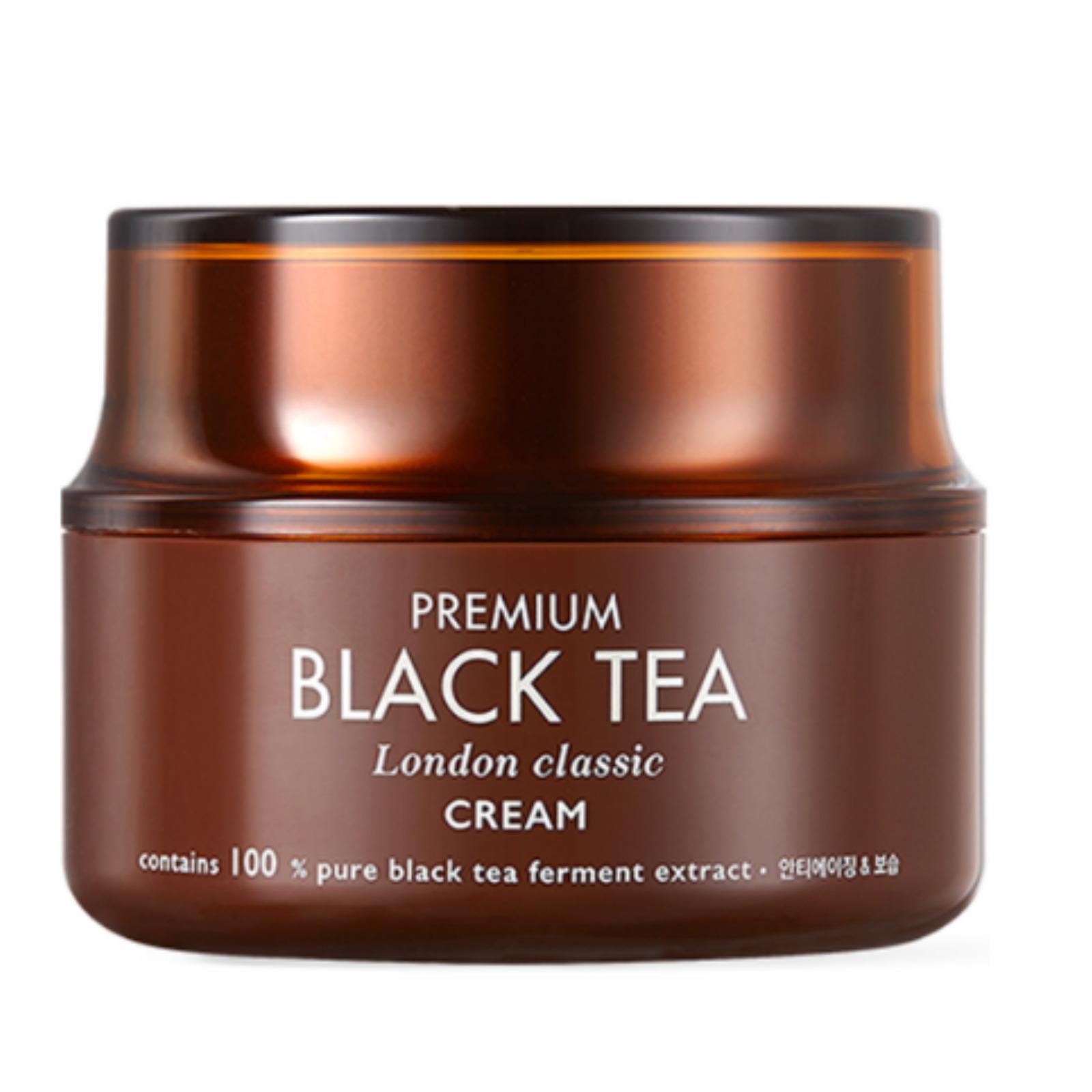 TONYMOLY Premium The Black Tea London Classic Крем 50 мл / Увлажняющий крем для лица black