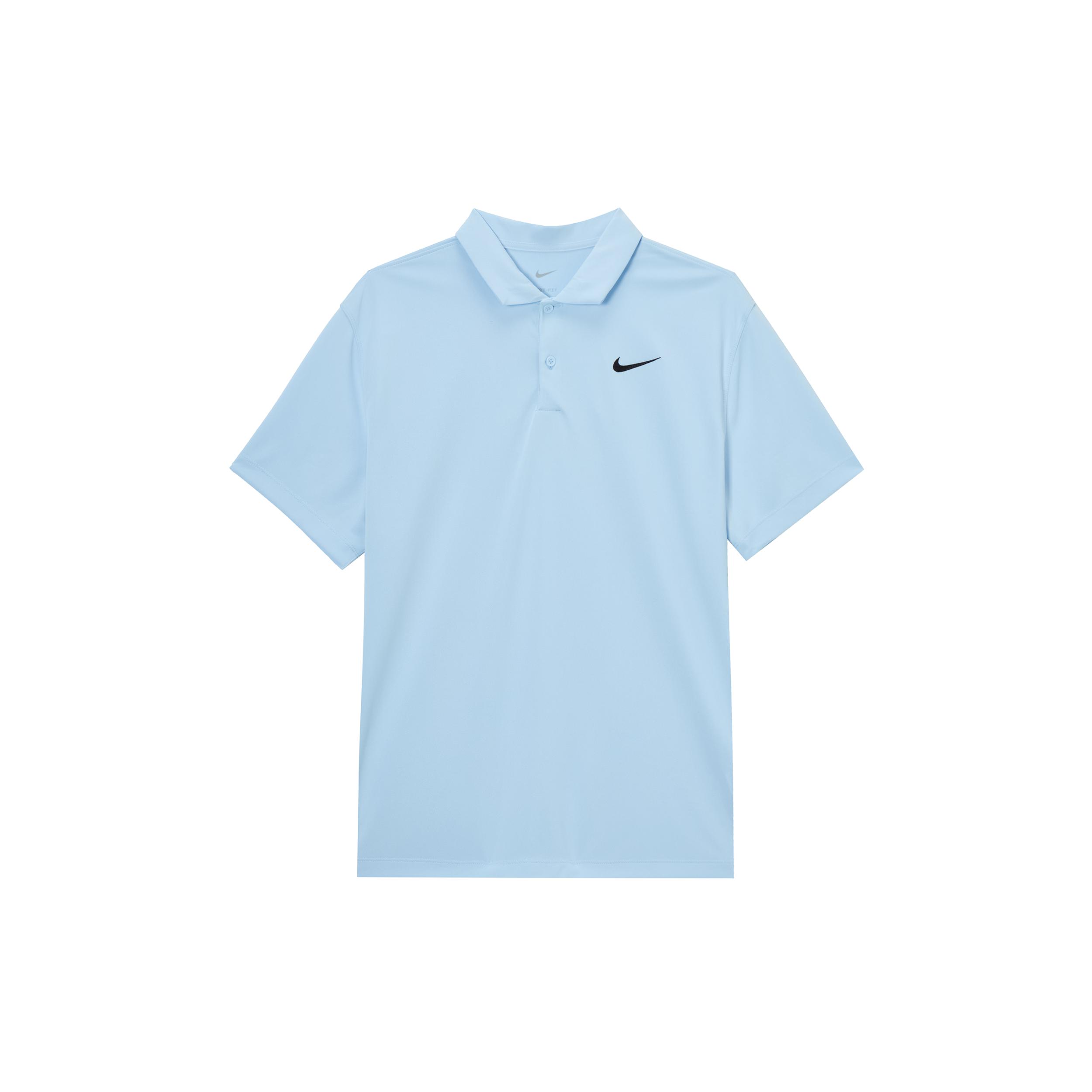 Мужские поло Nike Синий воротник-поло Умеренный DH0858-441 XL white
