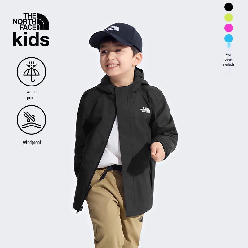 Водонепроницаемая жесткая куртка The North Face Antora для детей 130 (7T) black