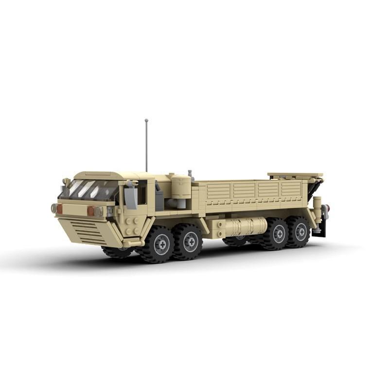 Конструктор Военный Тяжелый Тактический Грузовик M985, Совместимый с Набором Игрушек-Конструкторов с Мелкими Деталями, Мужской beige Treasure Shoe House