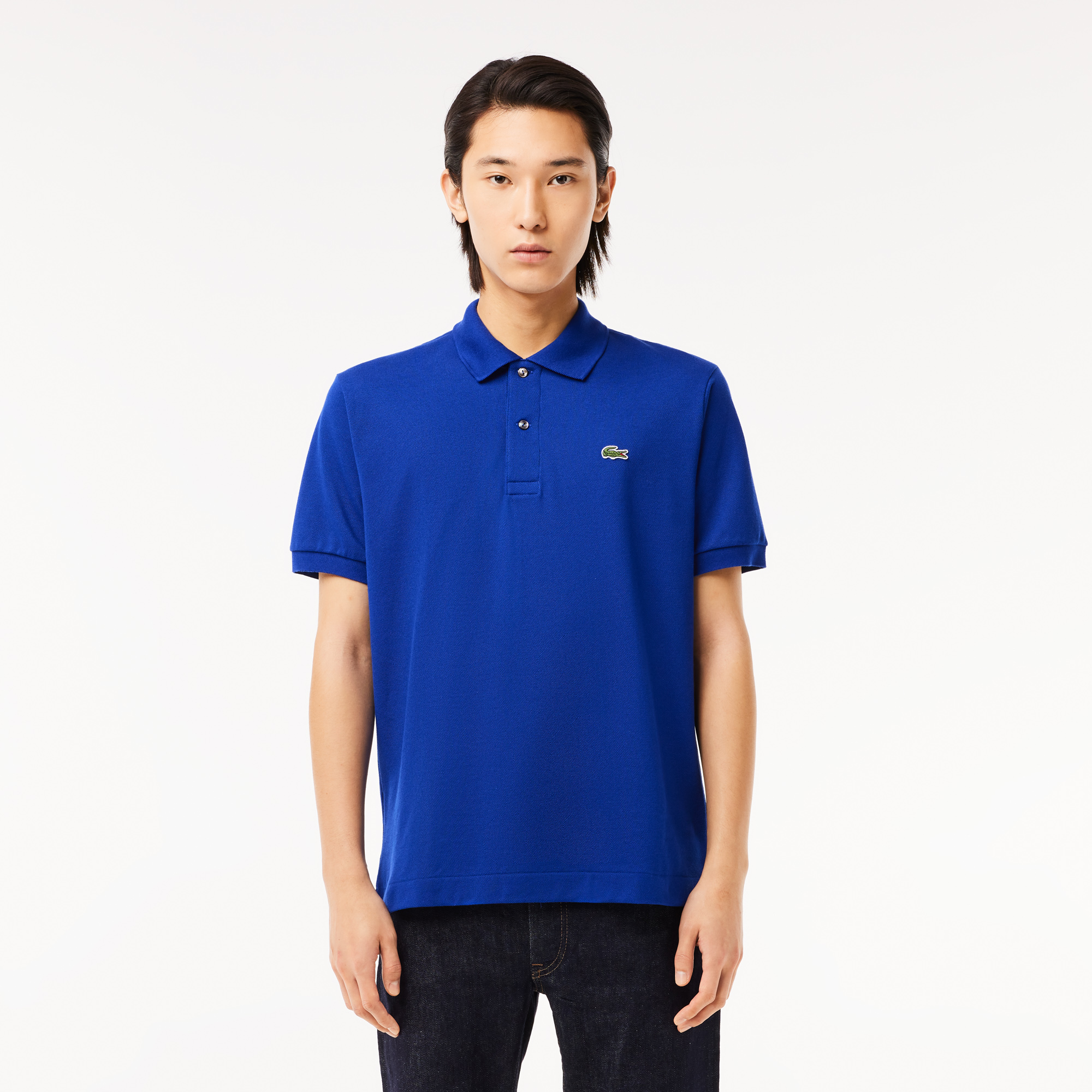 Мужское поло Lacoste L1212 классического кроя