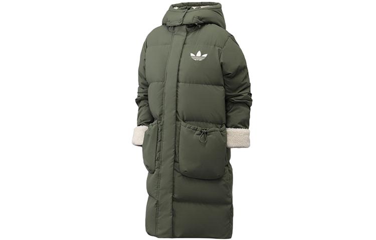 Женские пуховики Adidas Originals Jasper с капюшоном Умеренные Другие GL6409 32 gray