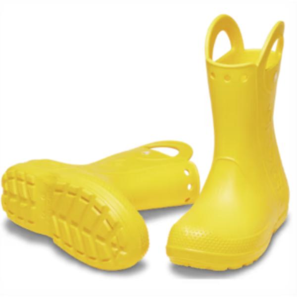 Детские резиновые сапоги Crocs Handle It 211052 730 C11(175) yellow