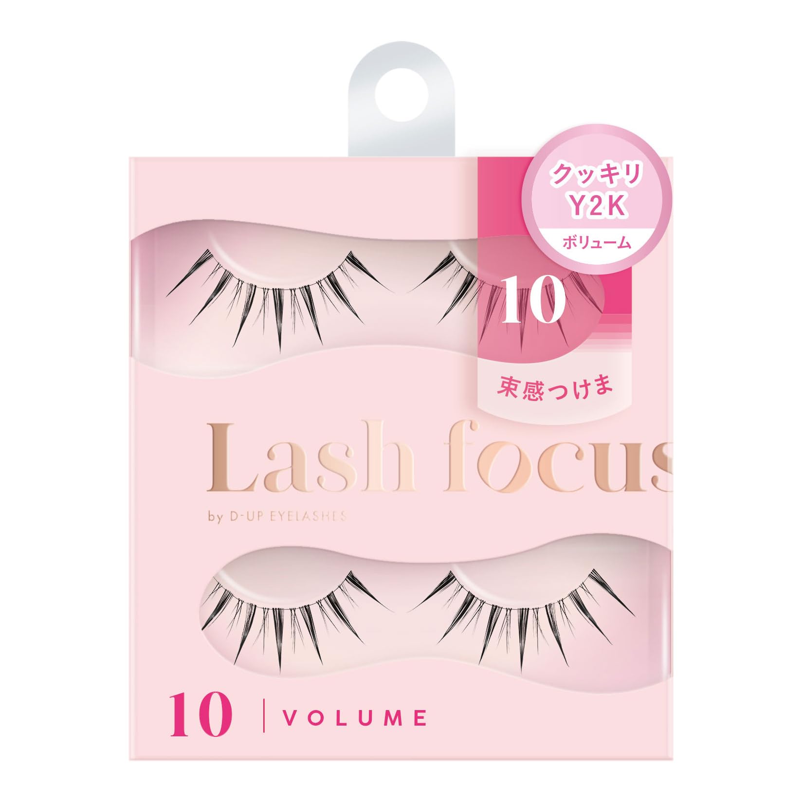 D-UP Тушь для ресниц Lash Focus 10 [Тип: Объем] (2 пары) white Japan Direct Market