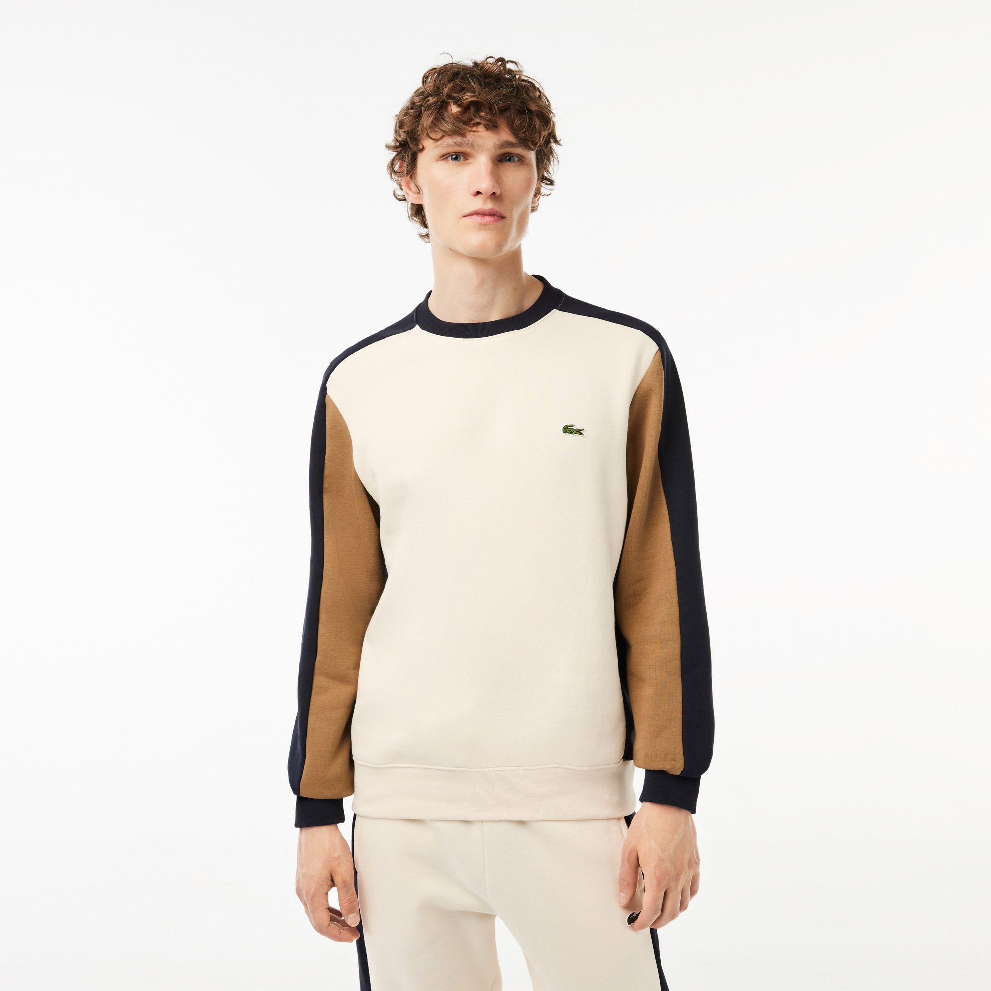 Мужской свитшот Lacoste из смеси хлопка