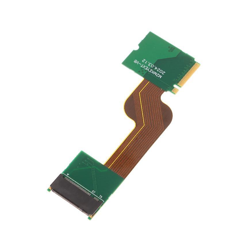 Игровые устройства Адаптер SSD Гибкий удлинительный кабель M.2 2230 к 2280 Простая установка Прочная конструкция для игровых устройств 1 blue 666