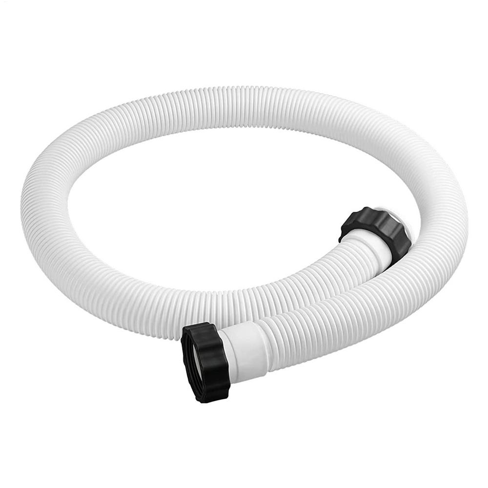 Шланг фильтрующего насоса Шланг насоса для бассейна Сменный шланг для насоса для бассейна Диаметром 1,5 дюйма Сменный шланг для бассейна Для надземных бассейнов белый toy daily