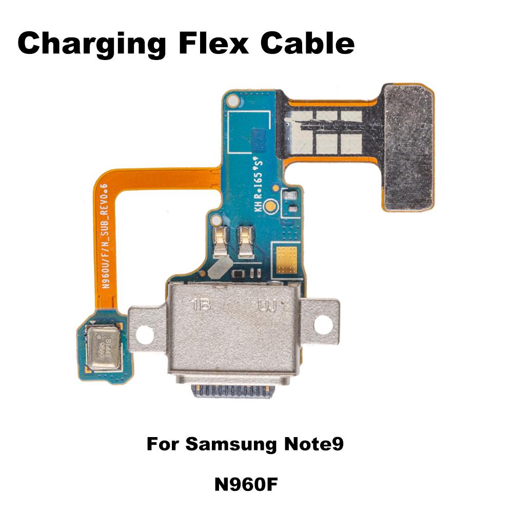 1pcs Charging Port Board Dock Flex Cable For Samsung Galaxy Note 10 20 8 9 Ultra Plus Microphone Type-C Connector Parts Note9 N960F gray Mobile phone parts specialist