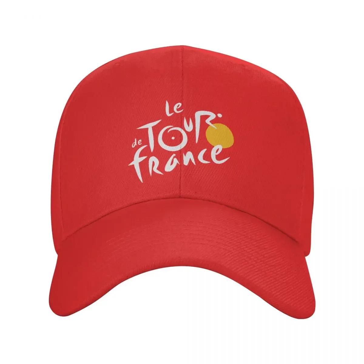 Персонализированная бейсболка Le Tour The France Хип-хоп Женская Унисекс Регулируемая Французская Велосипедная Папина Кепка Весенние Snapback Кепки Adjustable Cap red Hot Cap