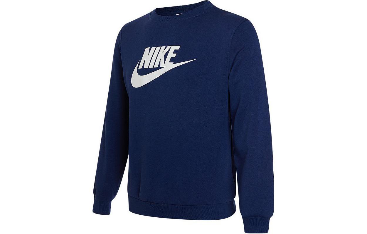 Толстовки Nike для детей с круглым вырезом умеренные FD2992-410 XL black
