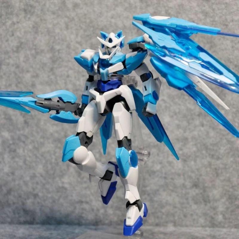 00Qan HG 1/144 Версия с кошачьими ушками Розовый Синий Черный Варианты Цвета Модель-конструктор Меха Фигурки Действия Аниме Игрушки для Мальчиков Коллекционные blue Tianyi 1