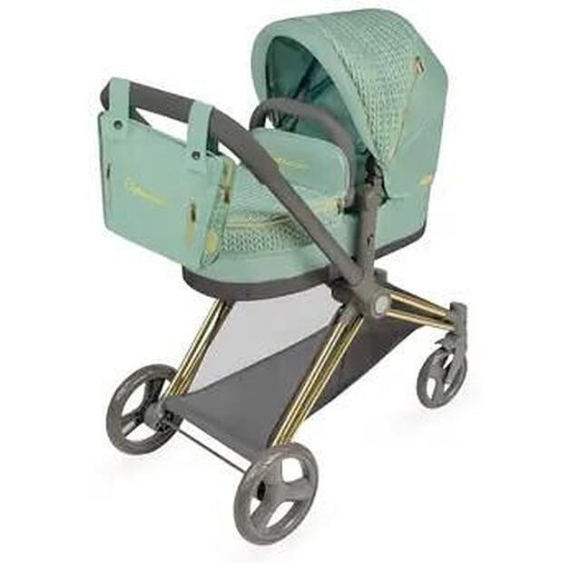 Коляска для кукол DeCuevas 81773 3в1 складная Capriccio 2025 с сумкой gray Storr.pl
