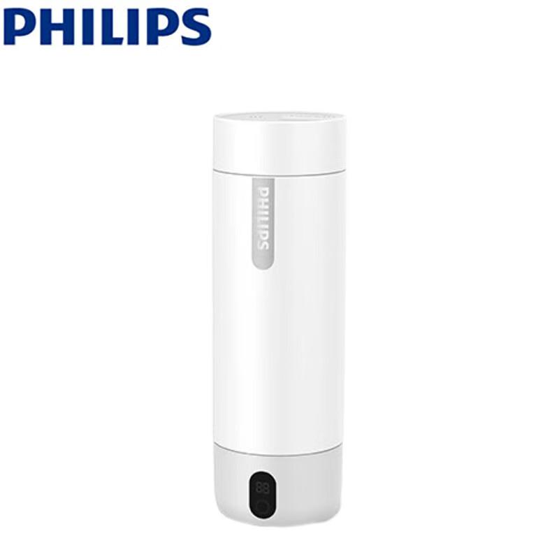 Портативный мини-электрочайник Philips white