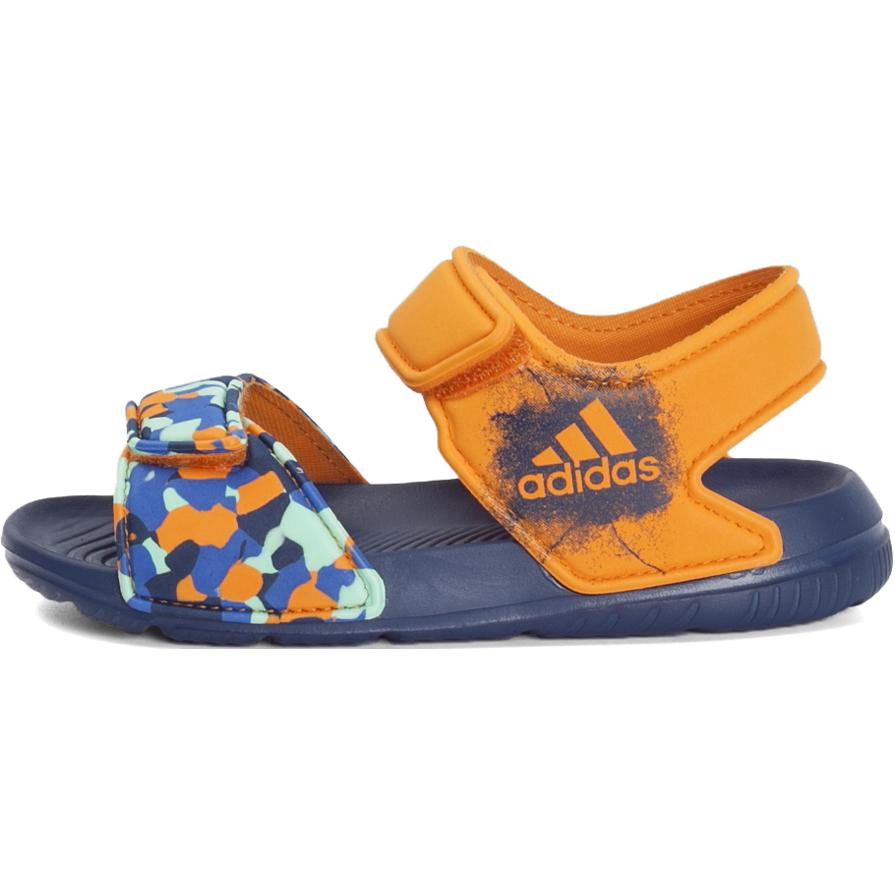 Adidas Altaswim Устойчивые к истиранию и пинанию Низкие детские туфли Синие для младенцев и малышей BA9284 21 orange