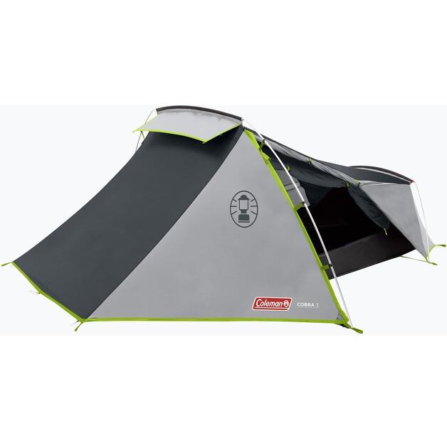 Палатка туристическая Coleman Cobra 3 трехместная серая gray Storr.pl