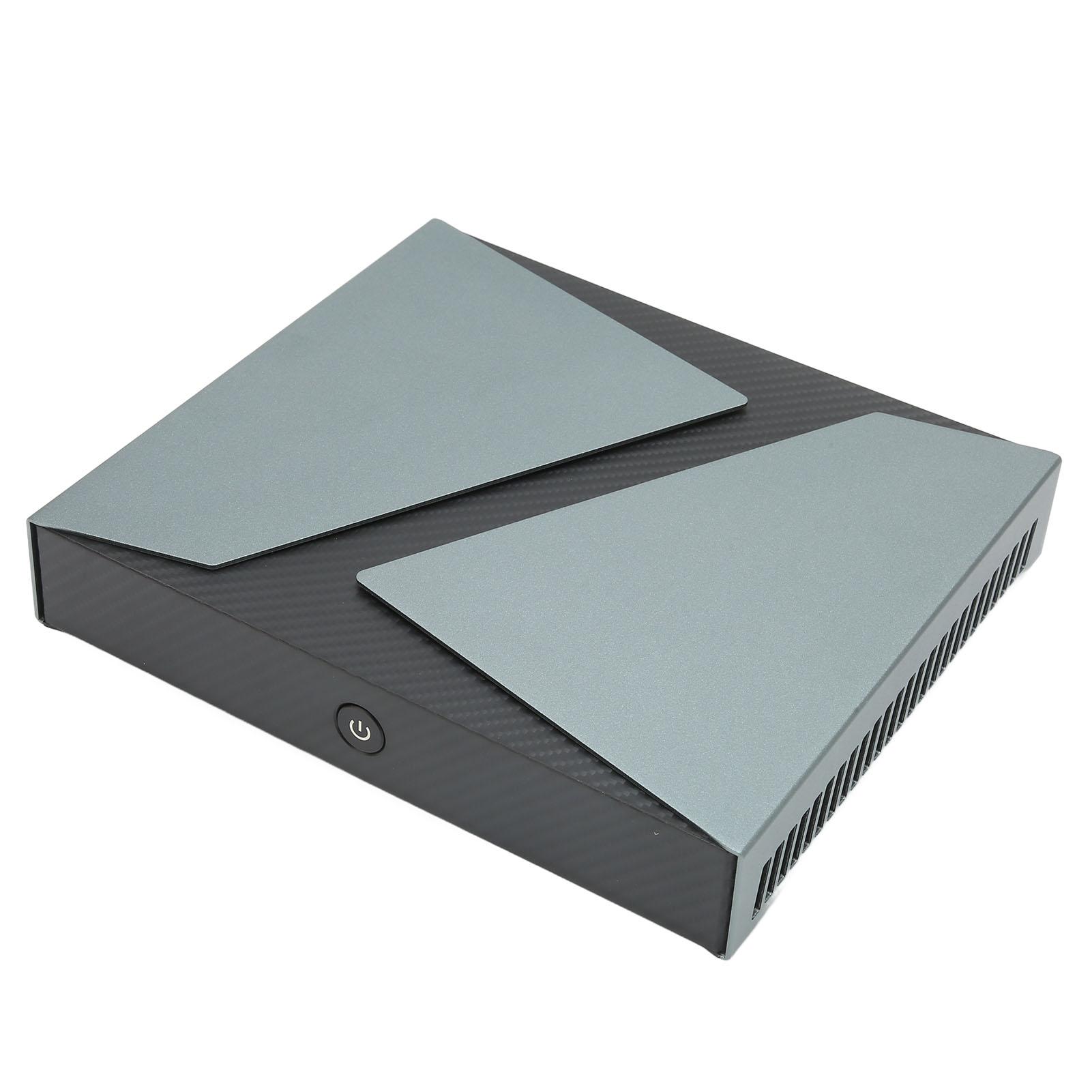 Мини-ПК I9 9880h 4 ГБ 128 ГБ Dual DDR4 GTX1650 4G GPU игровой мини-ПК Start Upwith Lights Fan Mini UK Plug gray DIYelecs