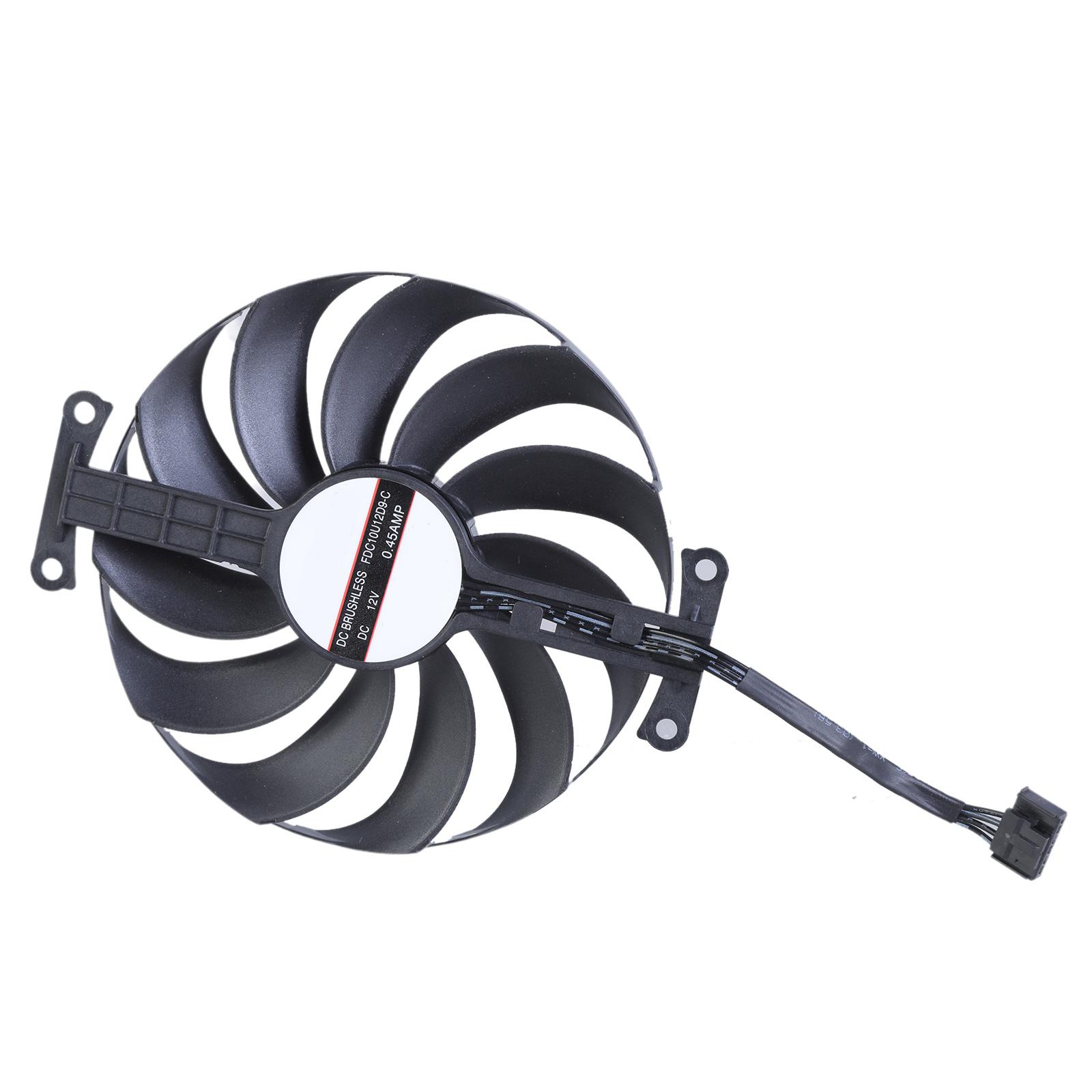 95мм 6-контактный FDC10U12D9-C DC12V 0.45A Вентилятор GPU для ASUS PH GTX 1650 PH-GTX1650-O4GD6-P Вентилятор охлаждения видеокарты black Scented