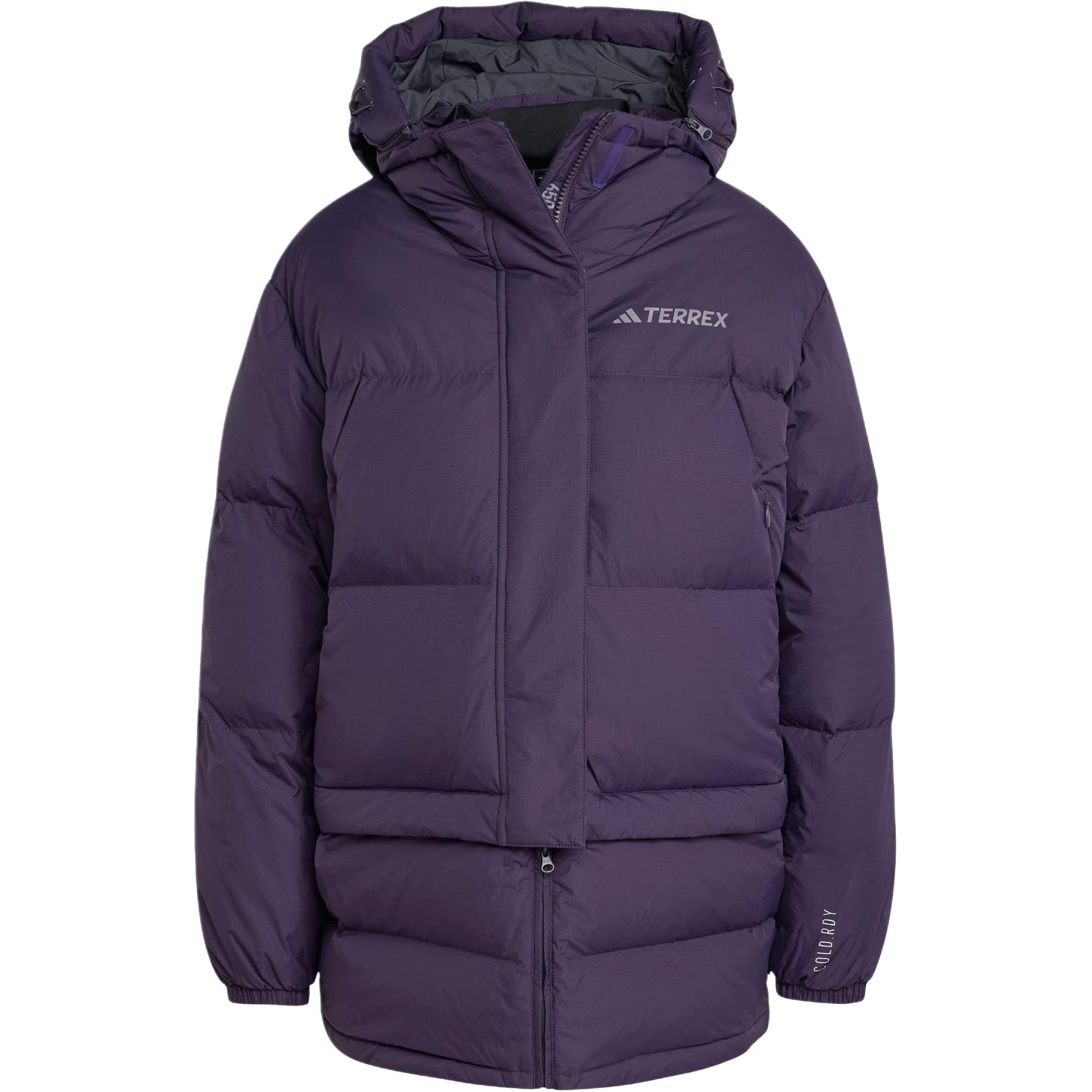 Adidas Terre FW24 XPLORIC WIND.RDY Пуховик Женский Фиолетовый IX7930 M blue