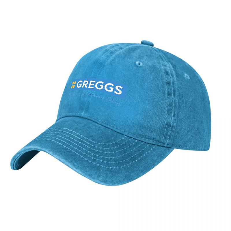 Кепка-бейсболка GREGGS из стираного холста, темно-серая, винтажный стиль, регулируемая посадка, удобная, дышащая, для повседневной носки blue Keily cap