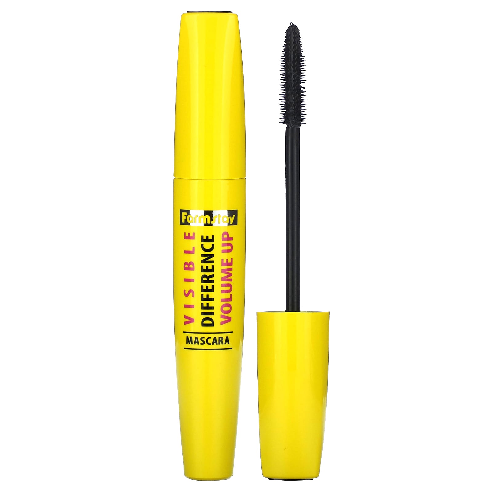 Farmstay, Visible Difference, тушь для ресниц, увеличивающая объем, 12 г yellow