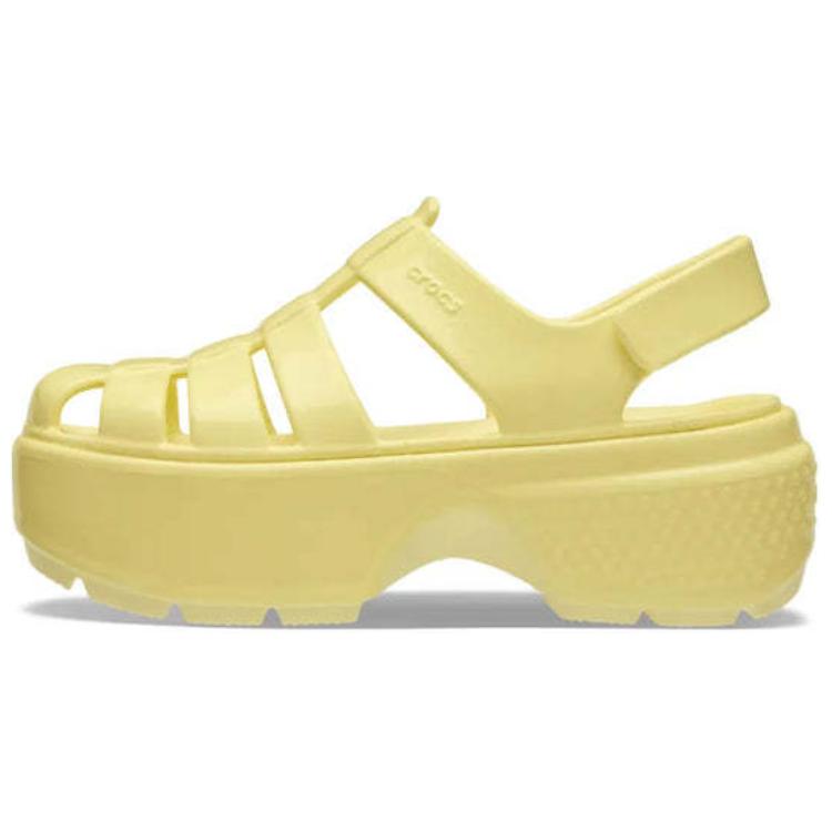 Кроксы Универсальные и Стильные Клоги Унисекс Желтые 37-38 жёлтый Crocs