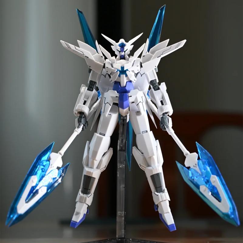Временная серия Build Fighters HG 1/144 Механическая модель для сборки Набор фигурок Действия Настольное украшение Кукла Мальчик Головоломка Игрушка Коллекционная белый Fashnics