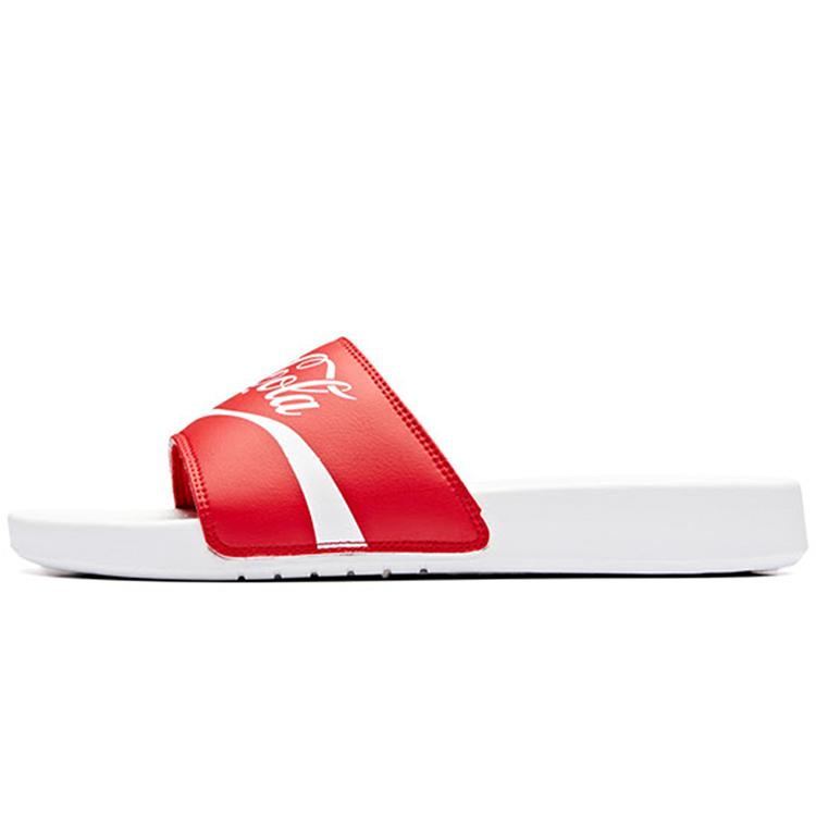 Coca Cola x Anta Rubber Sole Slide Slippers Mens White Red 91926983-18 41 красный