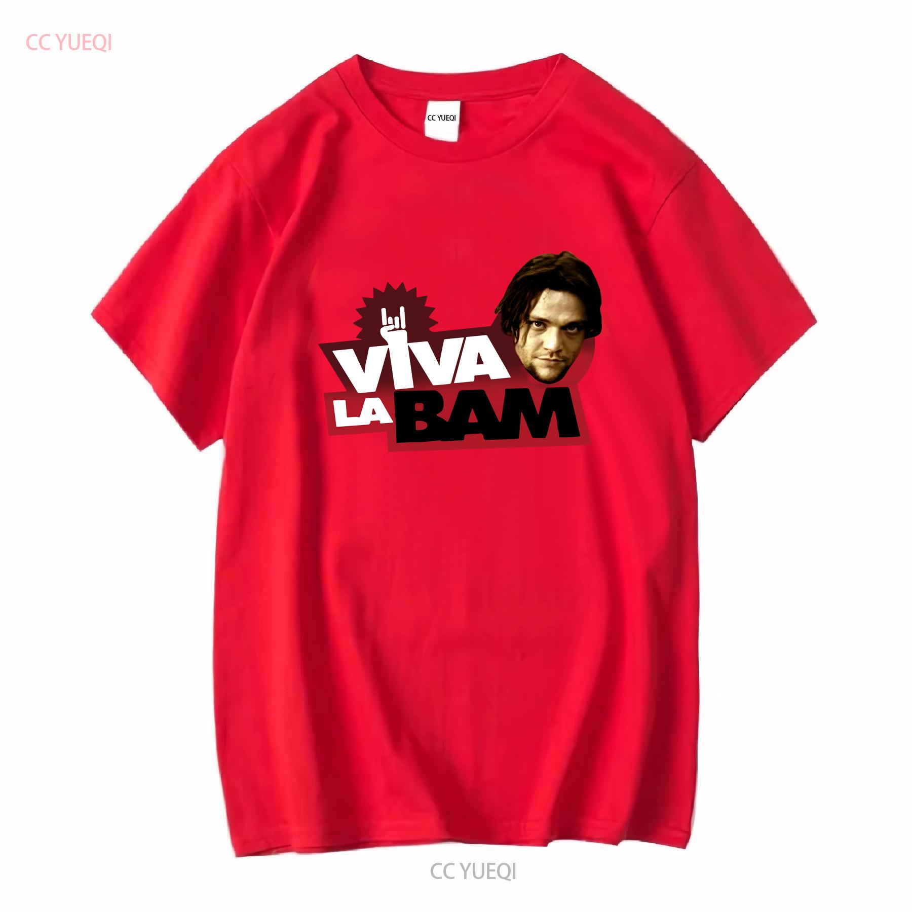 Y2K Viva La Bam Margera Reality Television Show MTV Jackass CKY T Shirt Large long or short sleeves vintage Washed Stretched S red ZheXiong TEE