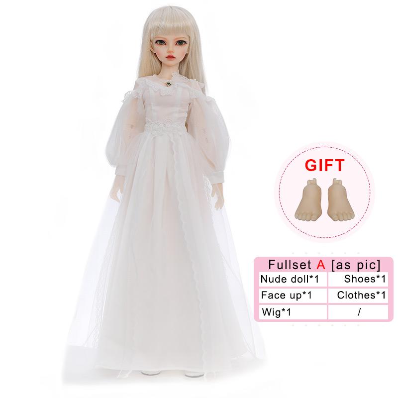 Фэнтези Ангел Абе шарнирная кукла Msd Игрушки Смола Сюрприз Подарки BJD 1/4 kpop для девочек детей Круглая Сенсорная Прочная Прыгучая Сжатие Эластичная No faceup white Dai Langjiao