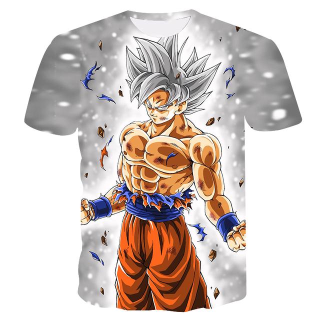 2025 Детские толстовки с круглым вырезом Dragon Ball Z, очень крутой принт Харадзюку, 3D-печать, пуловер, одежда для мальчиков и девочек, детская одежда, длинный рукав 3-4 Years gray MINISO Clothing