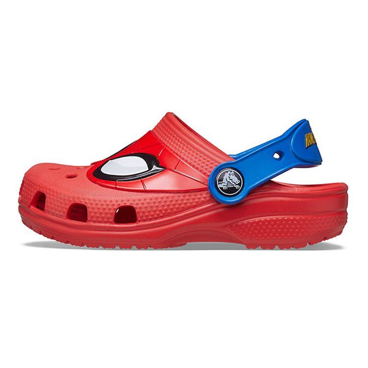 Crocs Classic Clog Сандалии для детей, коллаборация Spider-Man, легкие, износостойкие 207083-8C1 23-24 red