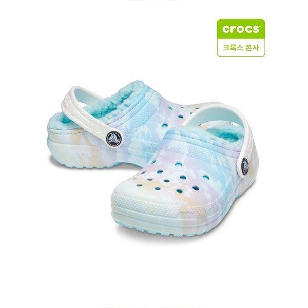 Crocs 207322 90h Classic Lined Out Of This World Clog K C4 white