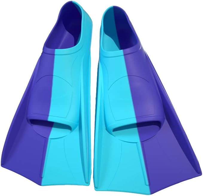 Professional Adult Kids  Swim Training Flippers Carbon Blade Swimming Fins Dive Scuba Diving XXXS(24-26) чёрный QINGLONG GOODS