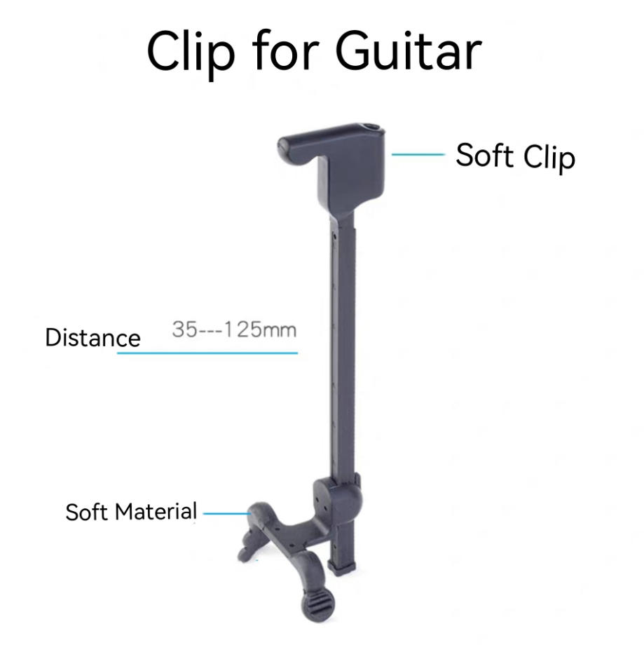 G4099 Professional Guitar Mounting Clip for DPA 4099 Guitar Instrument Condenser Microphone Gooseneck Microphone Stand Holder чёрный QINGLONG GOODS