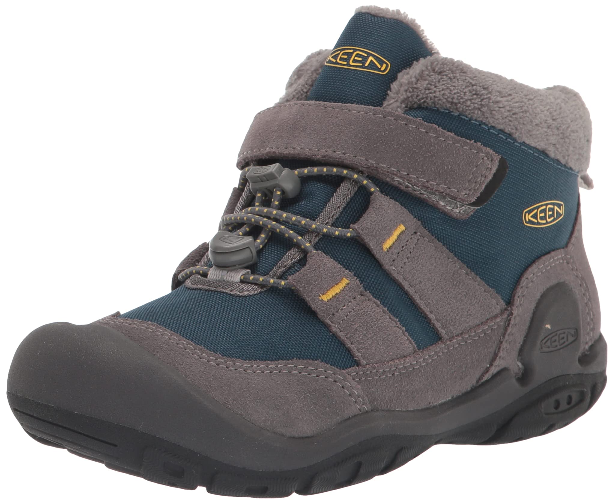 Детские ботинки KNOTCH CHUKKA Notch Chukka STEEL WING TEAL см [Keen] (11,5~14,5 см) СЕРЫЙ/СИНИЙ 12.5 black