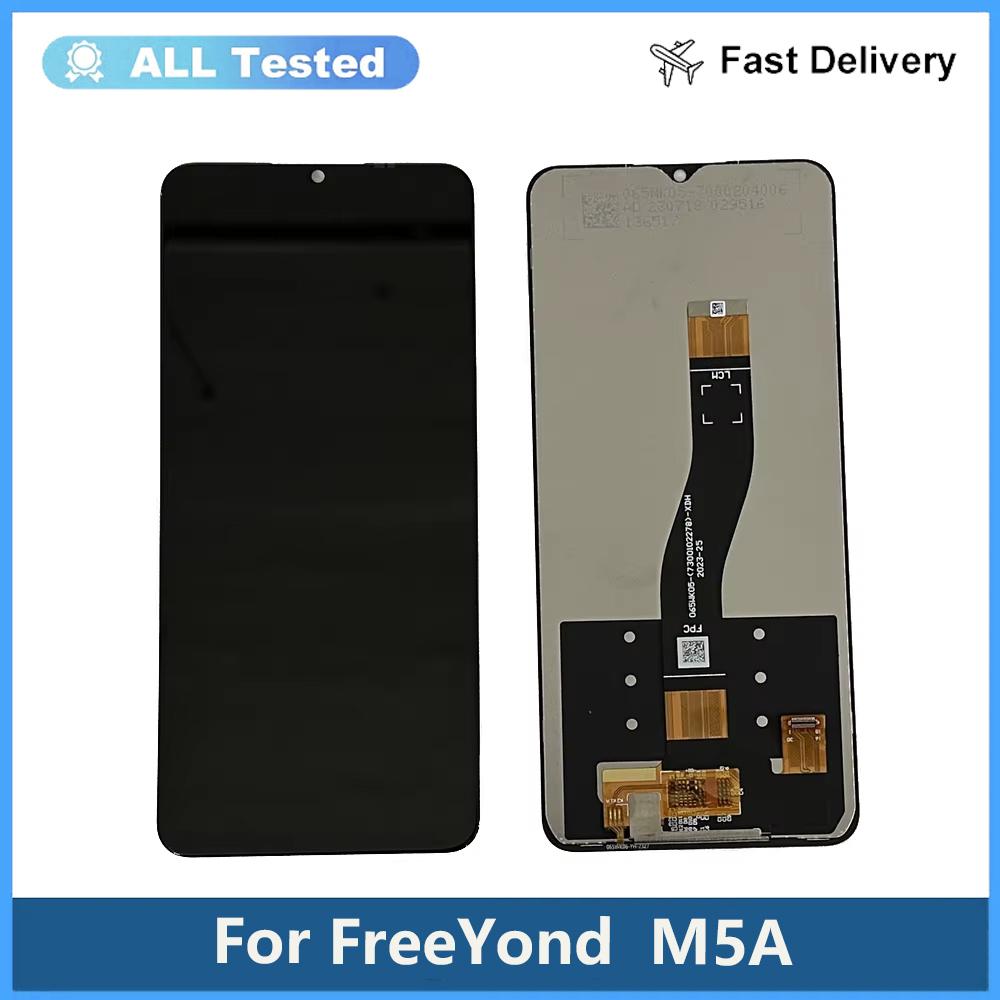 LCD Screen and Digitizer Full Assembly For FreeYond M5A gray SRYT Phone-Spare Parts