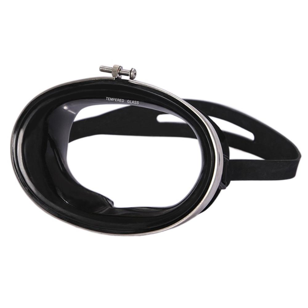HD Diving Masks Tempered Glasses Swimming Goggles Professional Diving Glasses  Underwater чёрный Baoshang