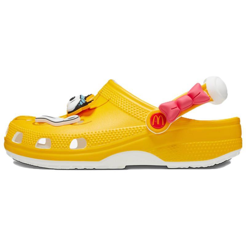 McDonald s x Crocs Classic clog Сестра Большой Птицы EVA Нескользящие и износостойкие Туфли с отверстиями Унисекс Желтый 39-40 жёлтый