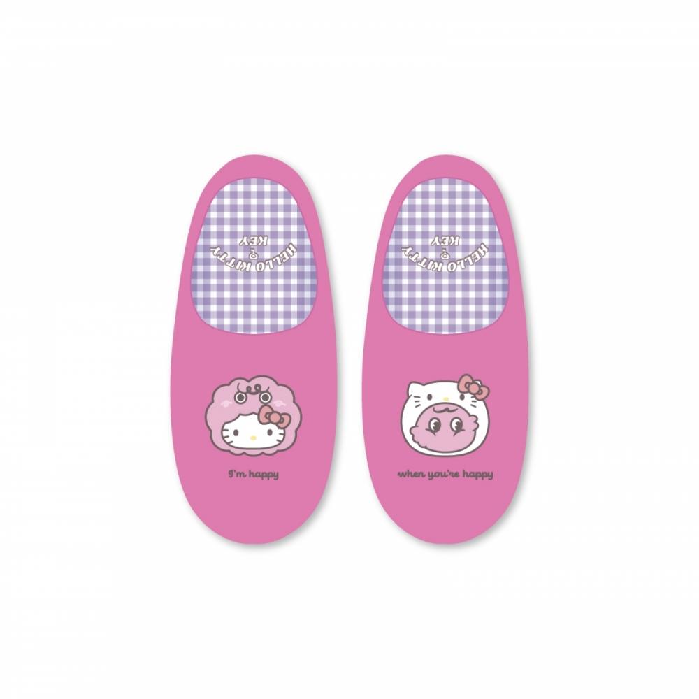 Ключ X Hello Kitty   Домашние тапочки   07 gray Withmuu Kpop