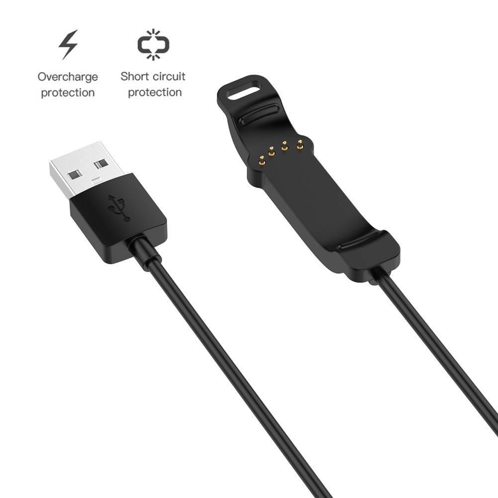 Зарядное устройство Кабель для часов 4-контактный 1 м USB Наружные Аксессуары для покупок для ношения на POLAR Unite Умные часы Зарядный шнур Линия China Mainland black Femme Couture