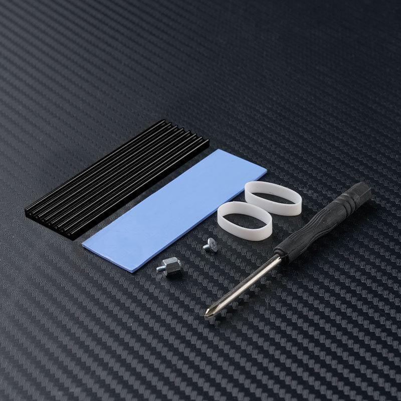 Радиатор NVMe M.2 2280 SSD для PS5 с термопастой null чёрный Computer boost