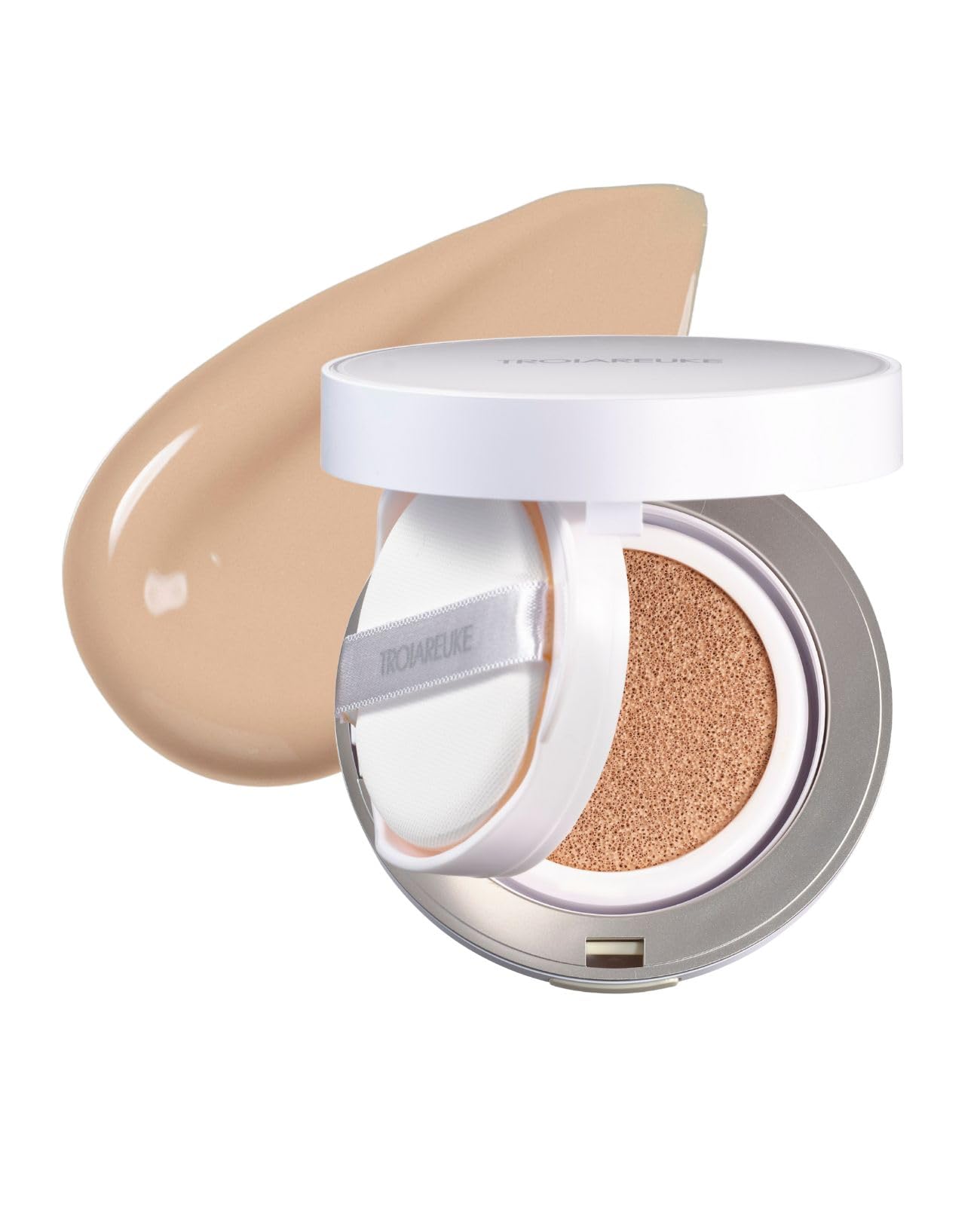 TROIAREUKE Лечебный BB-крем для лица с натуральным покрытием Beige [Официальный] A+ Кушон/Кушон Кожа, Увлажняющий, (Свет #21) SPF50 + beige