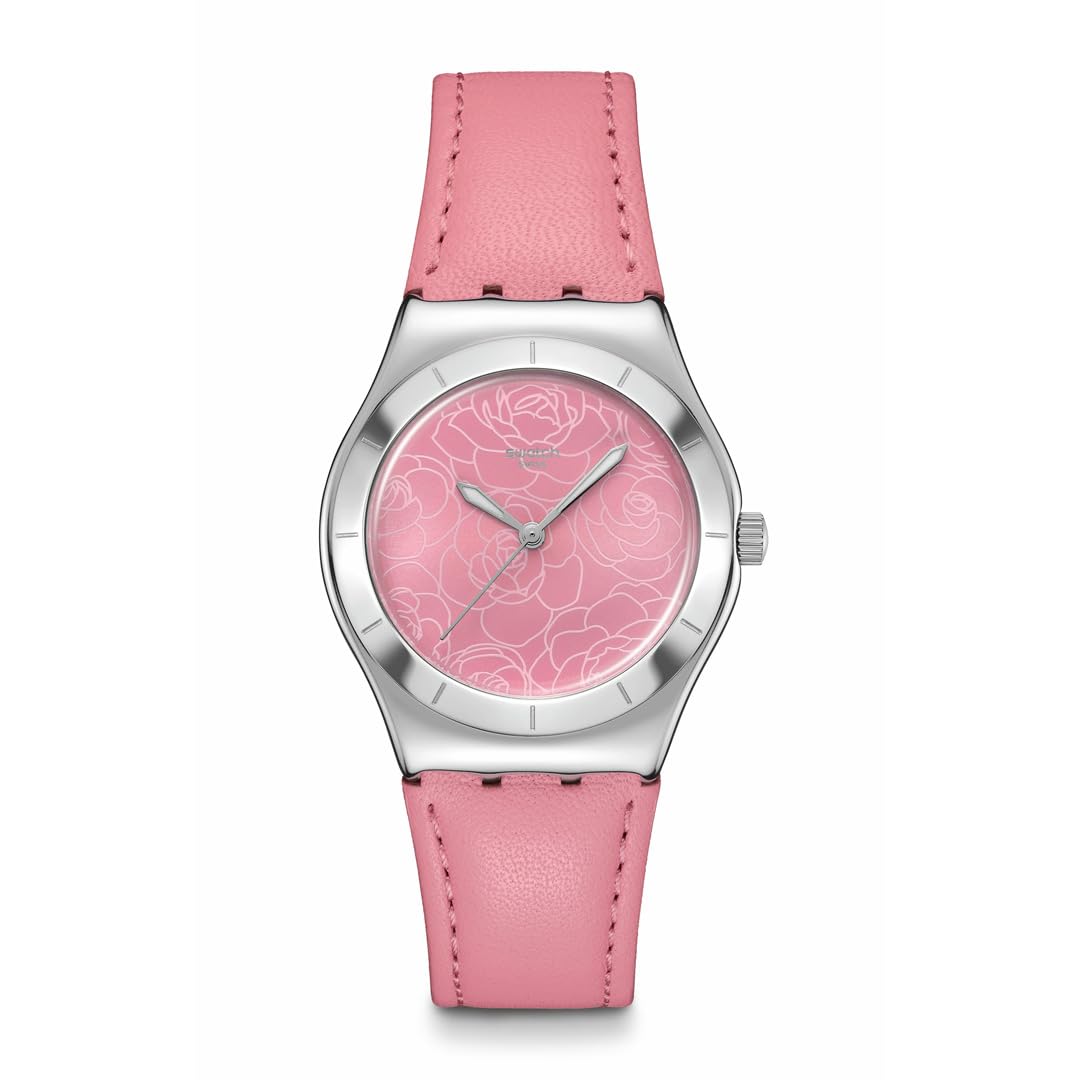 Swatch IRONY MEDIUM PINK PETAL PROMISE Наручные часы YLS234 Розовые Женские розовый