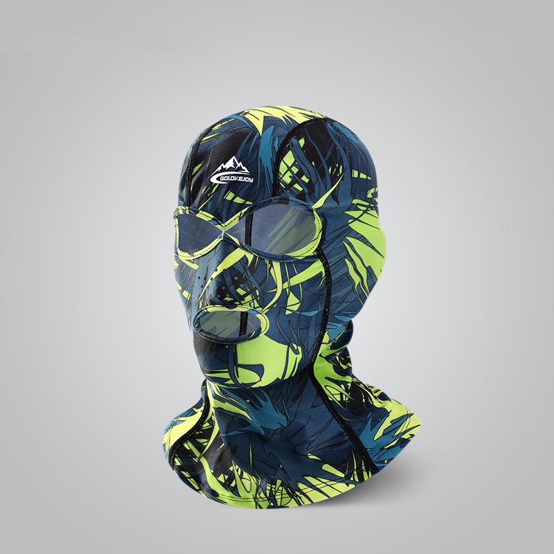 Facekini Плавание Солнцезащитная Маска Шапочка Для Плавания Мужская И Женская Защита Лица От УФ-лучей #6 gray Keneng