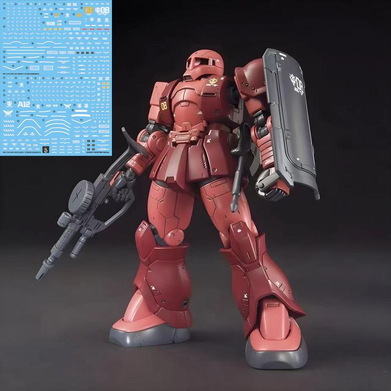 GTO 015 Красный Заку I Старого Типа Кастомный Заря HG 1/144 MS-05 Модель-конструктор Меха Фигурки Действия Настольное Украшение Кукла Игрушка для Мальчика brown Fashnics
