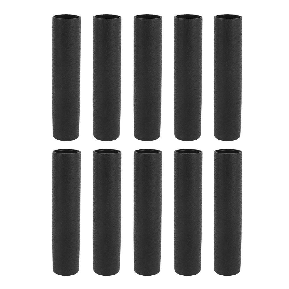 10pcs Anti Slip Handle Sleeves Black Replacement Grips Easy Install Grip Tubes  Garden Tools чёрный CDtaiheng